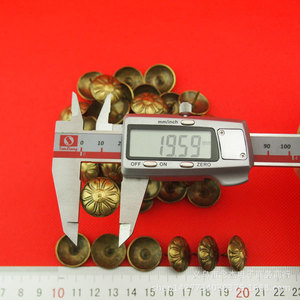 <b>Antique</b> Style Chrysanthemum Tacks 19x15mm Decorative Nails For <b>Sofa</b> Furniture Hardware - Product Image 2