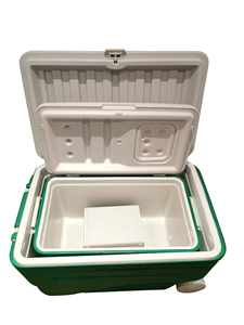 Bộ Hộp Đựng Đá Dã Ngoại Bằng Nhựa Xốp PU 10L 45L <span class=keywords><strong>100L</strong></span> Hộp Đựng Bia Thực Phẩm Di Động Hộp Làm Mát Có Bánh Xe - Product Image 2