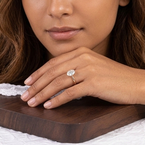 Moissanite de luxe 3ct Radiant Cut Ensemble de bagues Moissanite en argent sterling S925 <span class=keywords><strong>Bague</strong></span> Moissanite certifiée GRA 4ct - Product Image 4