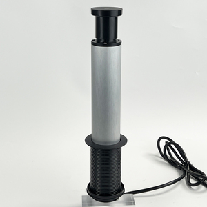 Wholesale Customized Hand-Pull Kitchen Island <strong>Pop</strong> <strong>Socket</strong> with 3 Outlets Wireless Charging Manual Lift Vertical Power Outlet - Product Image 6