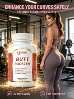 Capsules de suppléments à base de plantes pour l'agrandissement des fesses chez l'adulte, formule de croissance des hanches en 3 jours, favorise des courbes naturelles