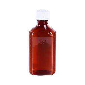 ขวดยา <span class=keywords><strong>RX</strong></span> 2ออนซ์4ออนซ์8ออนซ์ขวดยาของเหลวรูปวงรีสีเหลือง LN พิมพ์สกรีนลาย - Product Image 4
