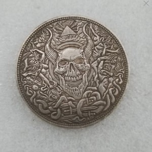 Réplique de pièce de monnaie Hobo avec motif Marteau dans la main de Dieu, Jésus, Église, pièce de monnaie américaine personnalisée en dollar - Product Image 4