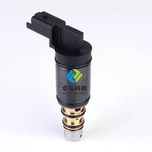 Válvula Solenoide de Control del Compresor de CA de 12V para <span class=keywords><strong>Denso</strong></span> <span class=keywords><strong>5SE09C</strong></span> para Peugeot 308 3008 408 RCZ OE 9672247080 9802875780 KTT060071 - Product Image 3