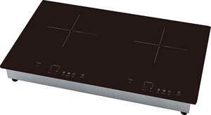 Table de cuisson à induction portable double 2000W, surface en verre céramique, commande tactile, minuterie, fonctions de cuisson intelligentes multiples pour un usage domestique - Product Image 3