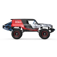 MJX HYPER H18P Voiture RC Télécommandée 4x4 Brushless à l'échelle 1:18, Camion Tout-Terrain Bronco Baja 1000 Rock Crawler
