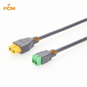 Amass XT60 母头转 2 针无焊螺丝端子适配器电缆 18AWG，适用于机器人储能太阳能控制模型 - Product Image 6
