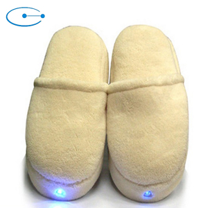 Chinelo vibratório elétrico de calor usb portátil, mais quente do pé, massagem, chinelo - Product Image 3