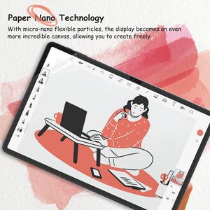 Protector de Pantalla con Diseño Paperfeel para iPad Air/<span class=keywords><strong>Pro</strong></span> 13 11 M5 2026, Mate, Antideslumbrante, Textura de Dibujo en Papel, Adhesivo Completo - Product Image 3