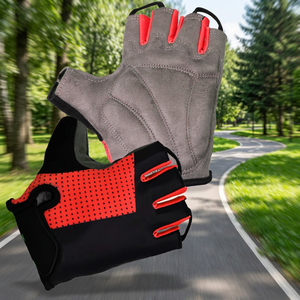 Gants de cyclisme rembourrés en gel, gants de vélo sans doigts, résistants aux chocs, aux vibrations et à l'abrasion, gants de VTT - Product Image 6