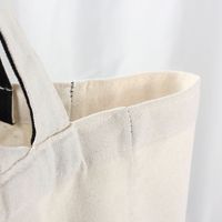 Bolsa de Lona Extra Grande con Asa Doble, Bolso de Compras con Logotipo Personalizado, Gran Capacidad para el Uso Diario y Compras
