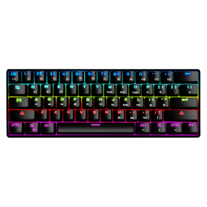 Teclado inalámbrico RGB 60%, <span class=keywords><strong>miniteclado</strong></span> mecánico para videojuegosteclado inalambrico - Product Image 5