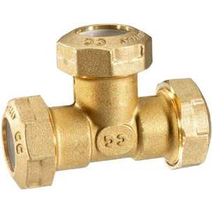 Connecteur en T égal Bague en résine PE-50X50X50 Raccords sanitaires pour l'irrigation Acier au carbone lisse Acier inoxydable Acier HDPE - Product Image 1