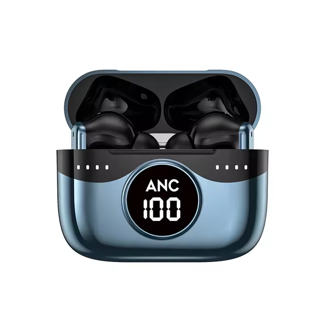High Quality ANC TWS Wireless Invisible Earbuds in Ear Headset True Wireless Stereo Earbuds with Active Noise Cancelling
