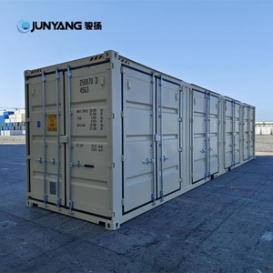 Conteneur maritime en acier Corten 40HC de haute qualité, nouveau design, 4 côtés, double porte, excellent, certifié CSC, unité de stockage sec, prix - Product Image 2