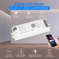 DC 12V 24V tira de LED RGB controlador de música BT atenuador inteligente programable para entretenimiento