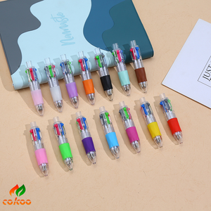 Mini penna a sfera a quattro colori Multi-colore personalizzabile, più colori vivaci disponibili ideale per promozioni e regali - Product Image 4