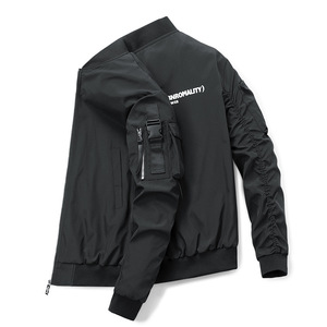 Veste softshell pour hommes <span class=keywords><strong>de</strong></span> taille européenne pour <span class=keywords><strong>l</strong></span>'automne Sports <span class=keywords><strong>de</strong></span> plein <span class=keywords><strong>air</strong></span> Amazon's Canvas Baseball Suit Stand <span class=keywords><strong>Air</strong></span> Force Flying - Product Image 3