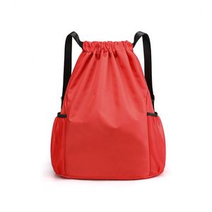 Custom Logo Print Silk Screen Printed Waterproof Oxford Cloth Fabric Sports Leisure Travel <b>Backpack</b> Bag Fitness Portable - Product Image 1