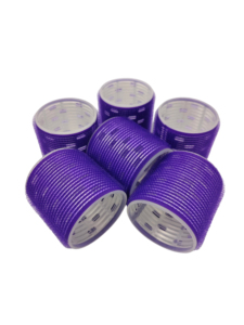 Purple Heatless Self-Adhesive <strong>Hair</strong> <strong>Curler</strong> <strong>No</strong> <strong>Heat</strong> Damage Free <strong>Hair</strong> Rollers for Women DIY <strong>Hair</strong> Styling Tools - Product Image 2