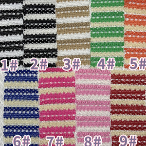 Đánh bại bán màu sắc đẹp Polyester Spandex Hollow Out dệt sợi nhuộm vải ren cho nam giới áo sơ mi - Product Image 6