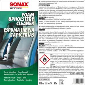 Nettoyant pour mousse de rembourrage de qualité supérieure 400 ml – Détachant efficace pour sièges de voiture, tissus et tapis - Product Image 6