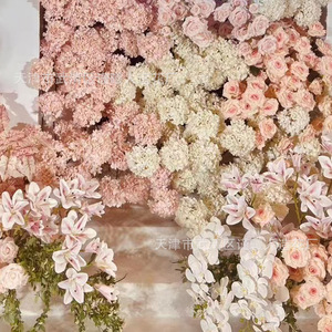 Ensemble de fleurs artificielles Mu Jinxi pour mariage, fleurs en soie de 80 cm, décorations pour plafond et sol - Product Image 2