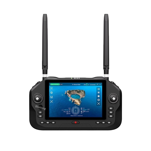 SIYI UniRC 7 Pro Dual-Frequency 40 km High-Performance 7-inch HD Handheld Ground Station Remote Controller Made in China