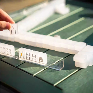 <span class=keywords><strong>Set</strong></span> di giochi di <span class=keywords><strong>Mahjong</strong></span> acrilico personalizzato <span class=keywords><strong>Mahjong</strong></span> - Product Image 4