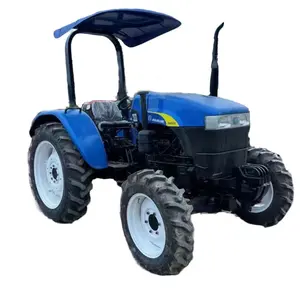 Traktor pertanian Amerika baru 554 55hp 4x4wd digunakan/Digunakan/Loader dengan peralatan kompak Mini