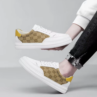 Vente en gros directe usine : Baskets basses imprimées pour hommes, Chaussures de créateur pour hommes