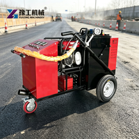 Machine manuelle de scellement des fissures 200L avec pression de 3 bars pour la réparation de petits parkings