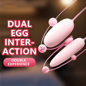 สินค้าสำหรับผู้ใหญ่ ไวเบรเตอร์แบบสองหัว ซิลิโคนกันน้ำ สำหรับผู้ชายและผู้หญิง กระตุ้นจุดจี ของเล่นทางเพศ - Product Image 2