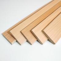 Lattes de lit en bois de hêtre avec structure robuste, colle E2/E1/E0, taille personnalisée pour cadres de lit/berceau/canapé, origine Chine, emballées sur palette