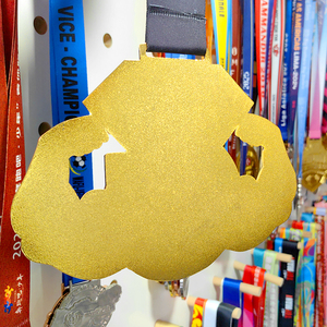 Di alta qualità Design personalizzato a buon mercato oro Fitness Sport medaglia in metallo Powerlifting peso medaglia - Product Image 6