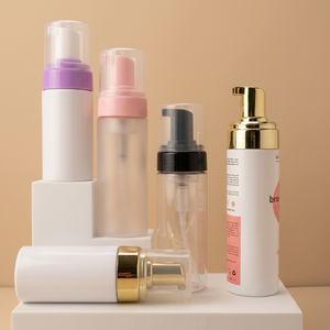 Botellas de Espuma Vacías con Logotipo Personalizado al por Mayor, Dispensador de Mousse PET Multicolor con Tapa Transparente Antipolvo - Product Image 3