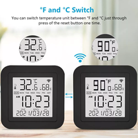 Control Remoto IR WiFi Tuya con Sensor de Temperatura y Humedad, Control Inteligente para el Hogar, para TV y Aire Acondicionado