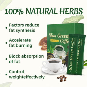 Winstown Slim Green Coffee: Prodotti Naturali a Base di Erbe, Etichetta Privata, <span class=keywords><strong>Caffè</strong></span> Istantaneo Dimagrante con Ganoderma - Product Image 5