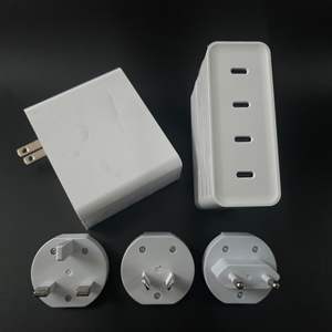 Cargador Superrápido de 130W, Precio de Fábrica, Cargador <span class=keywords><strong>GaN</strong></span> con 4 Puertos Tipo C, Cargador Rápido - Product Image 4