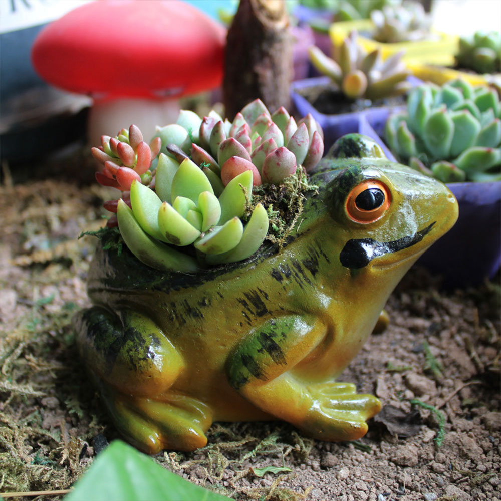 Mini Cute Cat vasi per fioriere succulente fioriera decorativa per Cactus contenori per finestre per piante da fiore di piccoli animali con drenaggio  15