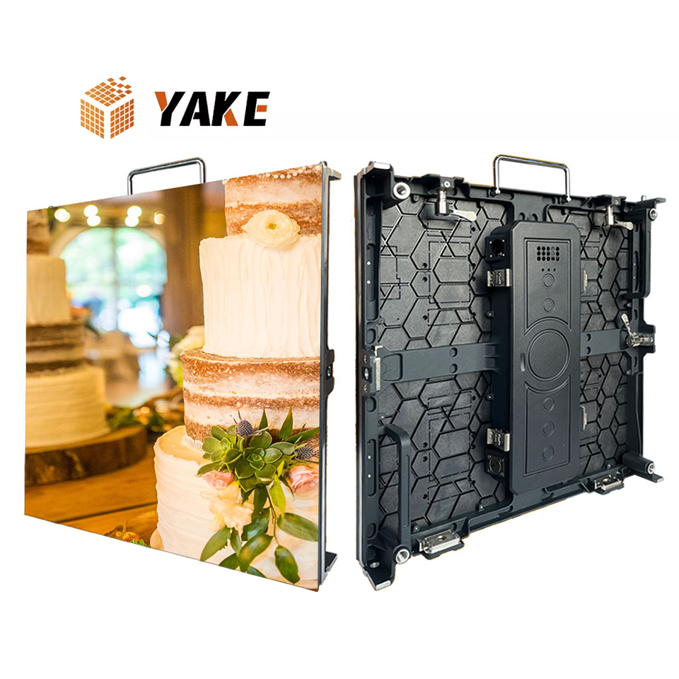 Yake Indoor Led Wall Display P2.6 P2.9 P3.9 P4.8 Led Verhuur Display Scherm Podiumled Concertscherm