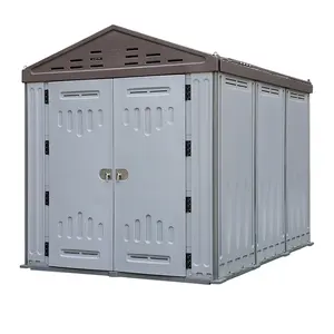 Buy Direct From China Factory Manufacturer TOPPLA Brand Plastic Vinyl Sheds & Storage plastic sheds storage outdoor