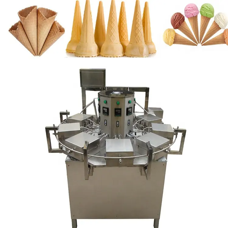 מכירה לוהטת מכונה עושה ביצת הוופלים רול רקיק גביע גלידה עושה מכונה יצרנית קונוס גלידה