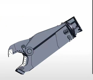 Cisaille hydraulique robuste pour tôles de ferraille pour excavatrice - Product Image 1