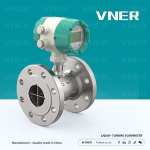 Alat Ukur Aliran Cairan Digital Turbin Presisi Tinggi dari Baja Anti Karat dengan Konektivitas Flens, Garansi <span class=keywords><strong>1</strong></span> Tahun untuk Minyak Nabati dan Etanol - Product Image 3