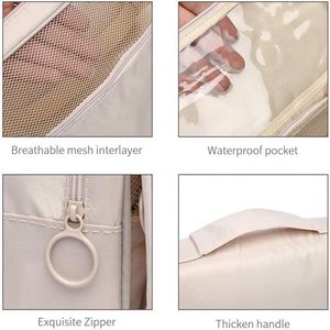 Wholesale <b>Large</b> Capacity Portable Travel Toiletry <b>Makeup</b> Cosmetic Waterproof Organizer <b>Bag</b> with Hook - Product Image 6