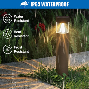 Outdoor Landscape Lighting STOCK IN US <b>LED</b> <b>Lights</b> IP65 Aluminum Garden Lamp for Garden Yard <b>Tree</b> House - Product Image 4