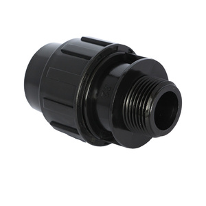 Acoplador <span class=keywords><strong>de</strong></span> Compresión para Tubería <span class=keywords><strong>de</strong></span> Plástico HDPE, Conector Rápido <span class=keywords><strong>de</strong></span> PP para Jardín, Accesorios para Tubería <span class=keywords><strong>de</strong></span> <span class=keywords><strong>PVC</strong></span> Perforada <span class=keywords><strong>de</strong></span> 3 Pulgadas - Product Image 3
