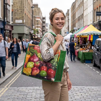 Sac promotionnel recyclable noir réutilisable en non-tissé, sac de courses pour supermarché, sacs fourre-tout en PP non-tissé avec logo imprimé personnalisé