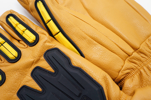 GLOVEMAN Custom Winter <strong>Warm</strong> Heavy Duty TPR Impact Oil Industrial Construction Safety <strong>Work</strong> Cowhide Leather Tig Welding Hand <strong>Glove</strong> - Product Image 5